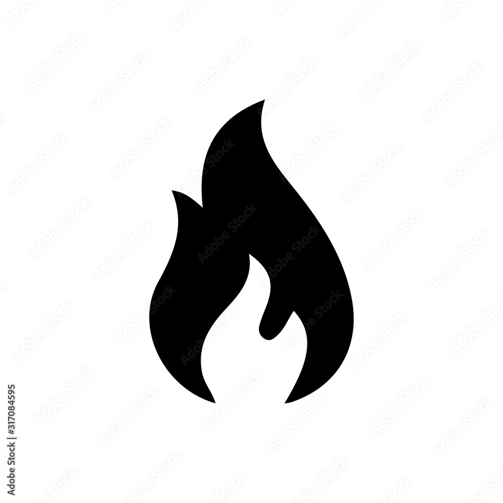 Fire icon trendy Fire icon trendy