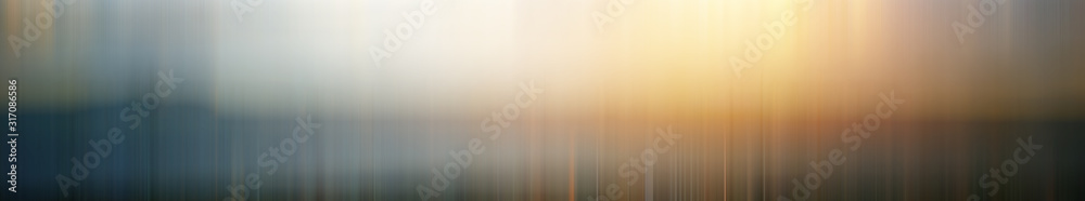 Blurred gradient background long horizontal - obrazy, fototapety, plakaty 