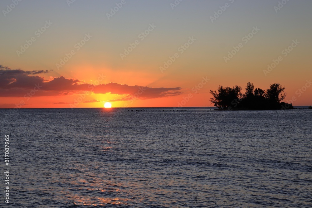 Sunset at Isla Ratones, PR