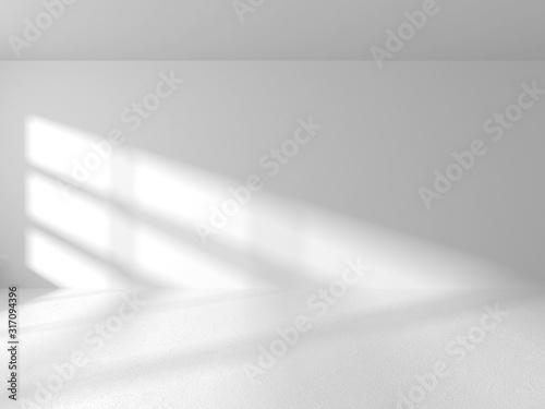 Futuristic White Architecture Design Background