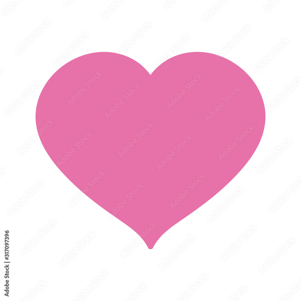 happy valentines day, pink heart love romantic cartoon
