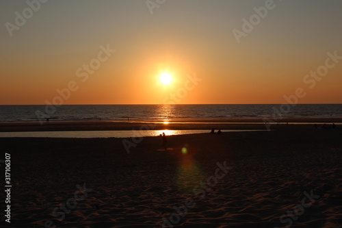 Sonnenuntergang am Atlantik