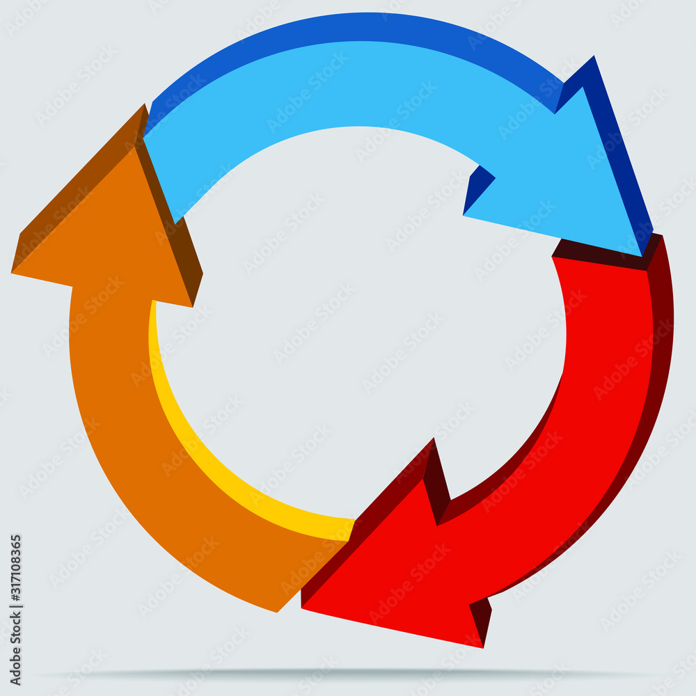 graphic color recycling green