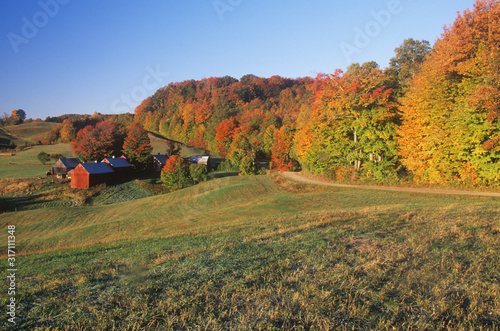 Farm in Autumn, Woodstock, Vermont