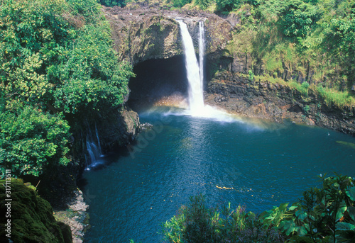 Rainbow Falls, Wailuku River State Park, Hawaii photo