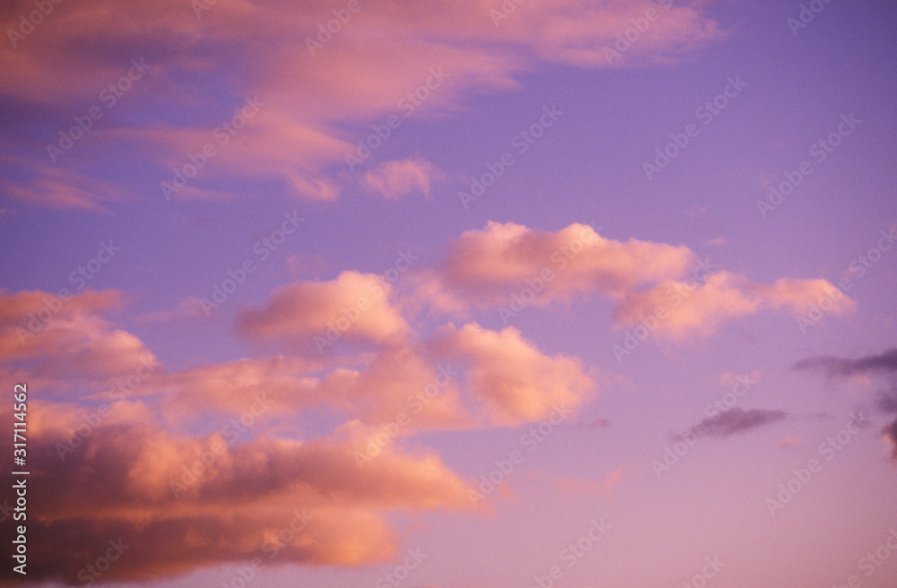 Fototapeta premium Clouds at Sunset