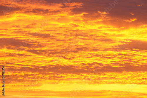 Fototapeta Naklejka Na Ścianę i Meble -  Clouds at Sunset