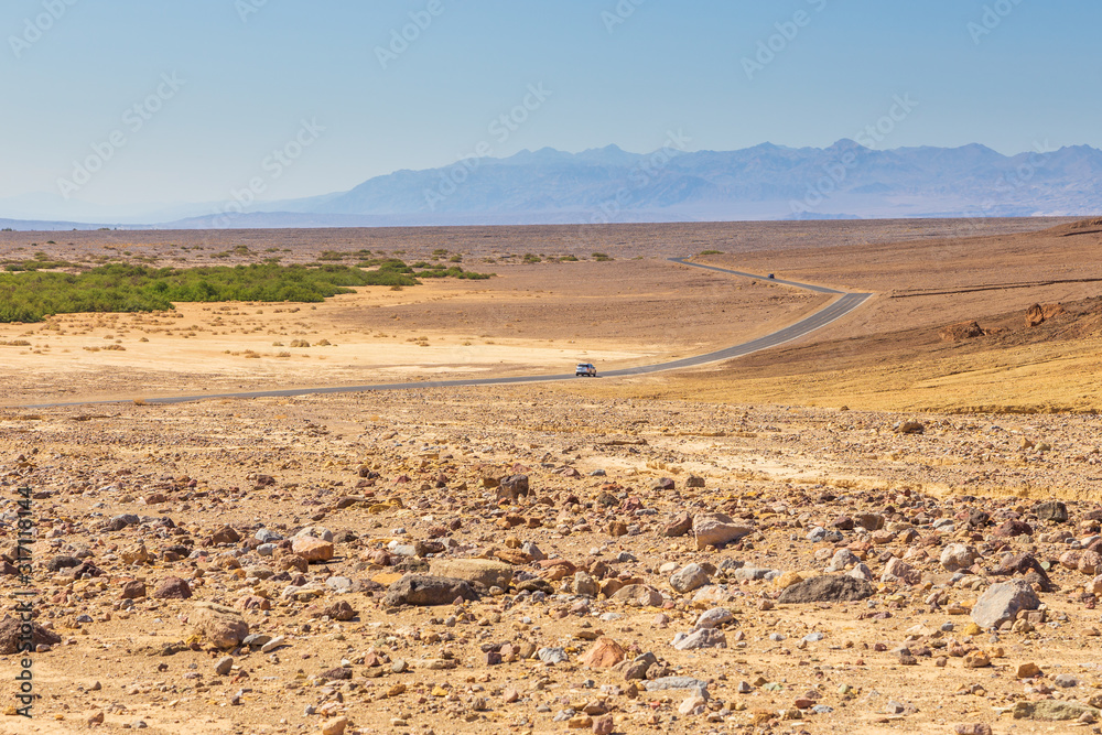 Bedwater Road in the Death Valley, California, USA.