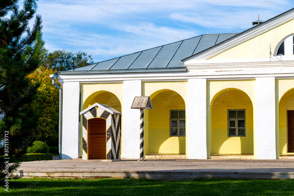 Guardhouse on territory of the Astrakhan Kremlin