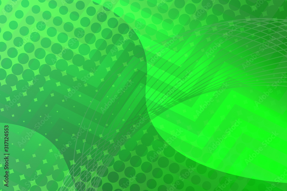 Obraz premium abstract, green, design, wave, wallpaper, light, pattern, illustration, graphic, backgrounds, art, texture, blue, lines, waves, backdrop, curve, line, shape, color, energy, swirl, dynamic, image