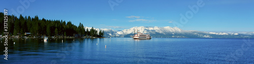 Riverboat On Lake Tahoe, California