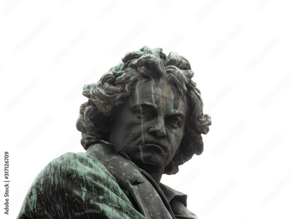 Beethoven Denkmal Wien, errichtet 1870