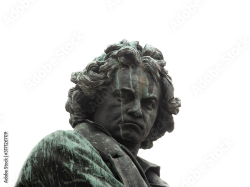 Beethoven Denkmal Wien, errichtet 1870