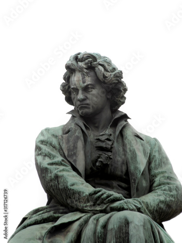 Beethoven Denkmal Wien, errichtet 1870