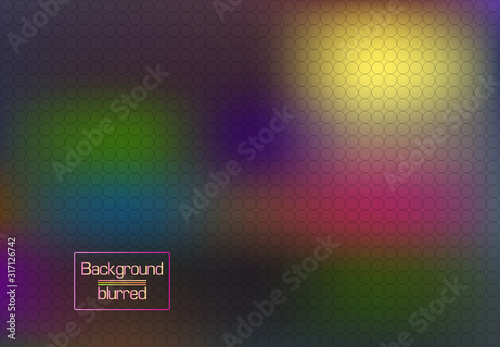 Futuristic Gradient. Minimal Pattern. Abstract Poster. Colorful Background. Minimal blurred background. Dynamic color composition. Eps10 vector.
