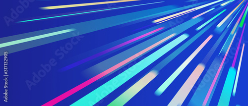 Dynamic color stripes