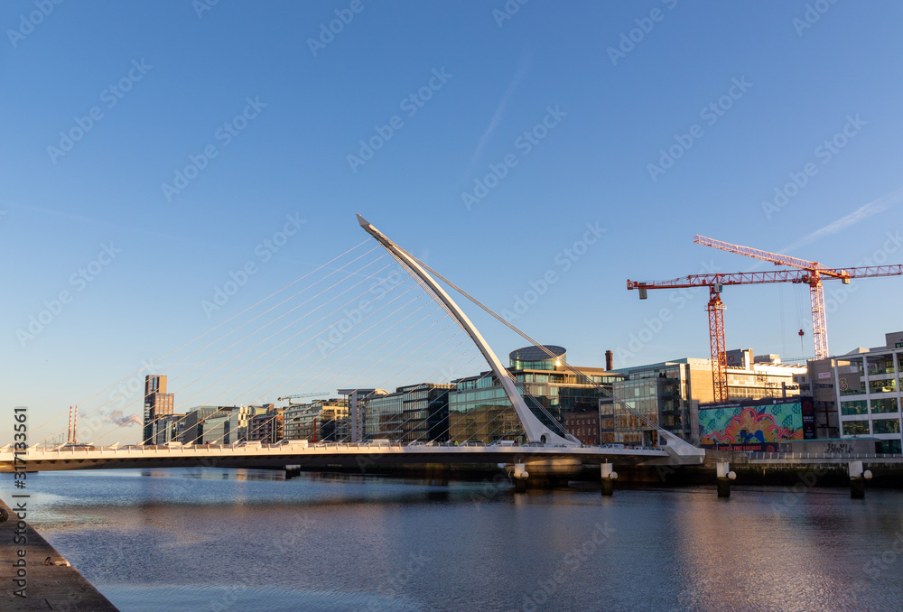 Obraz premium Samuel Beckett Bridge, Dublin