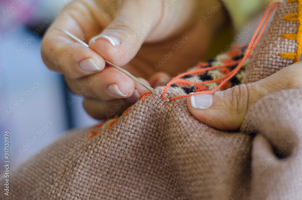 Weaving Working Hands of Colombia