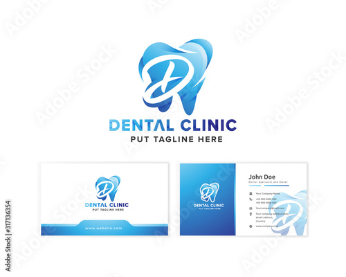 Dental care logo collection for company