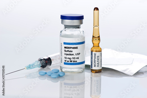 Morphine Vial, Ampule, Tablets, And Dermal Patch