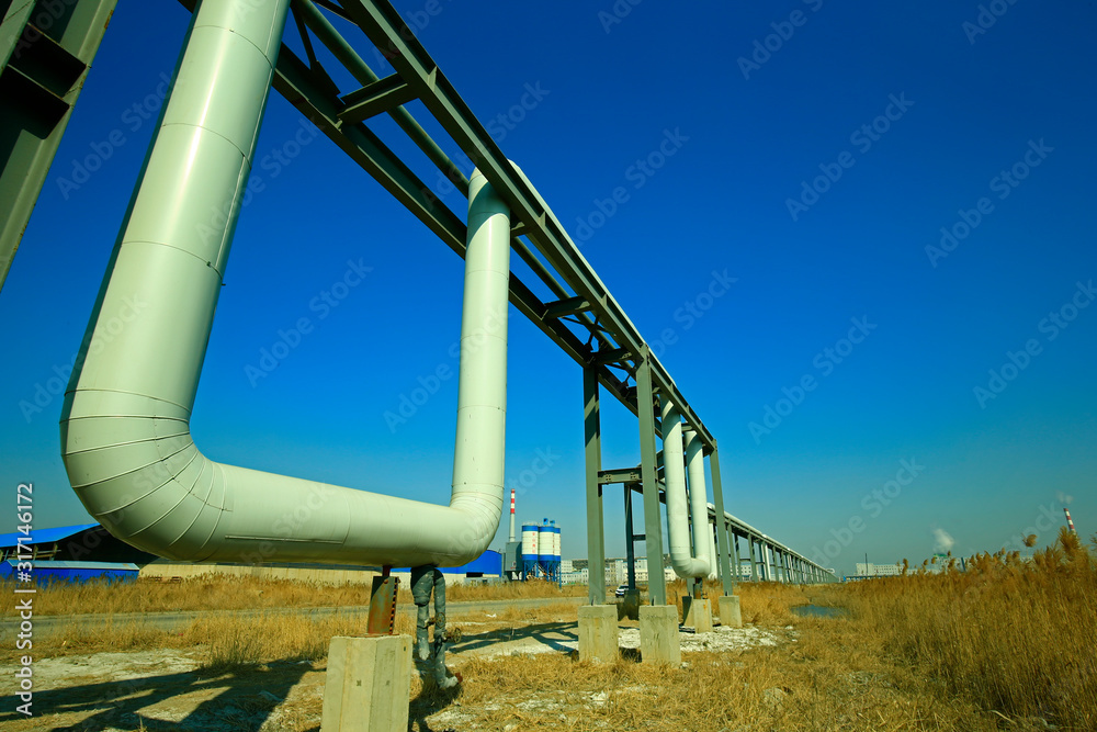 Industrial pipeline equipment of the factory Industrial pipeline equipment of the factory