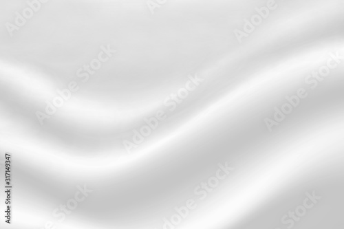 abstract background White cloth with soft waves. Texture and pattern. 