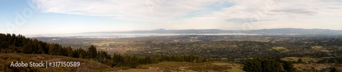 California Bay area silicon valley peninsula panorama