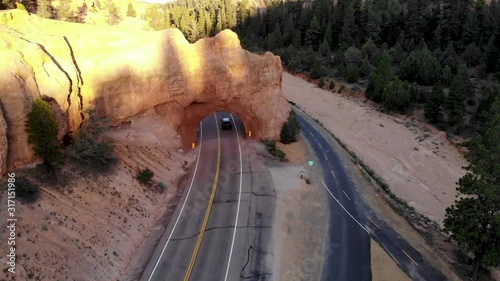 Aerial view of Bryce Canyon National Park, Utah, USA