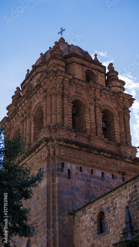 Cusco Cathedral in the Plaza de Armas of Cusco Peru
