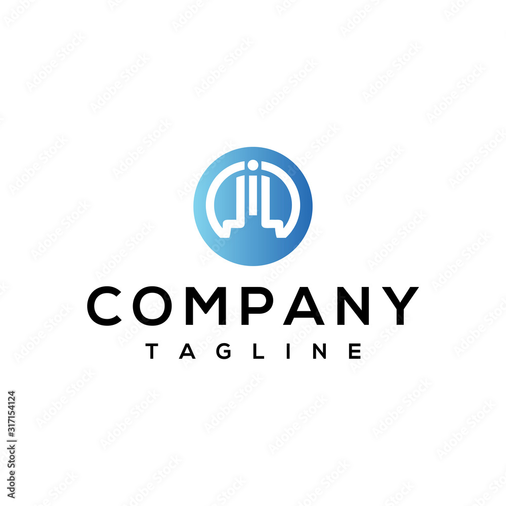 initial M logo is unique. Monogram. M-letter. Perfect for business initial M logo is unique. Monogram. M-letter. Perfect for business