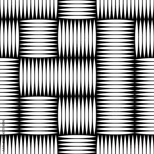 Seamless pattern with horizontal and vertical white ellipses