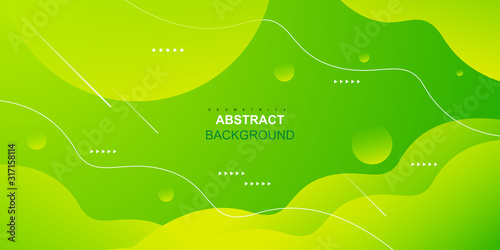 Dynamic vibrant minimal gradient background