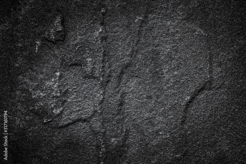 Grey granite or dark black slate  stone texture abstract for nature dark background