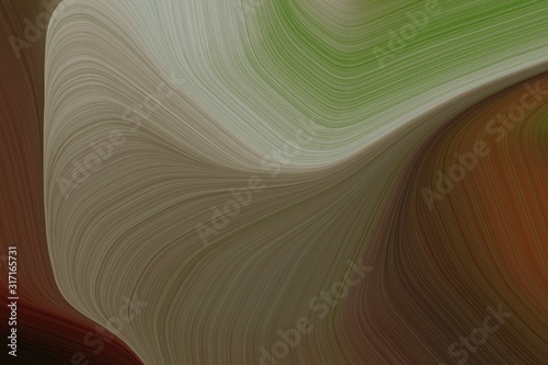 abstract fluid lines and waves and waves background with dark olive green, dark gray and gray gray colors. art for sale. good wallpaper or canvas design