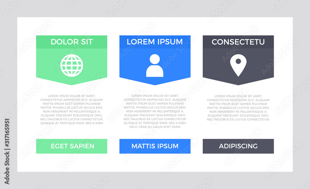 Set of green and black, blue elements for infographic presentation slides with charts, graphs, steps, timeline, arrows, number options.