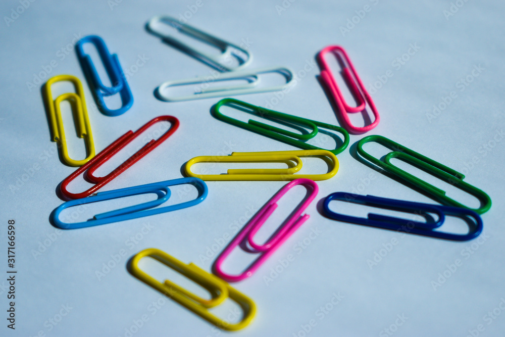 Colorful Paper Clips Colorful Paper Clips