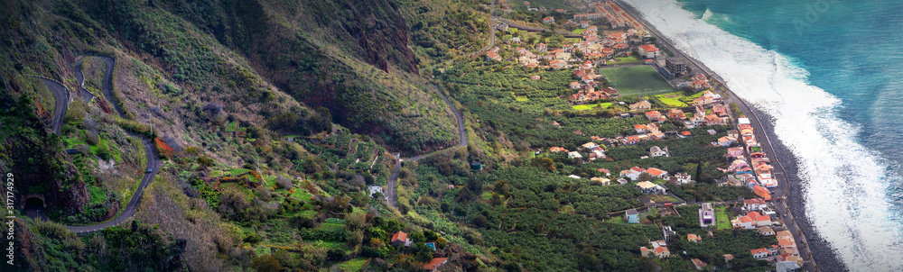 west coast of Madeira island