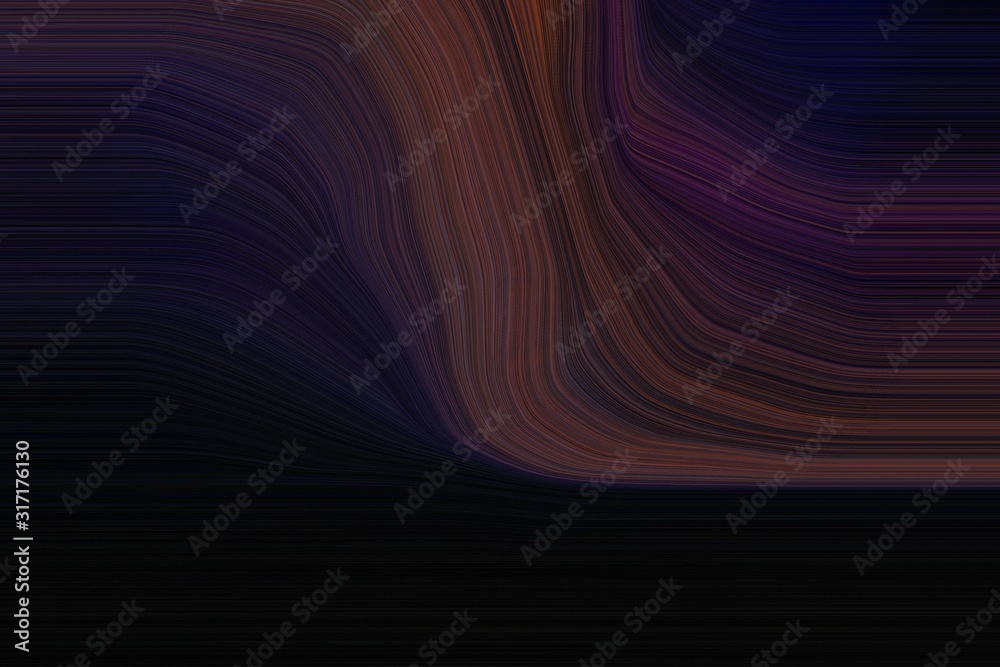 Fototapeta premium abstract fluid lines and waves and waves background with very dark pink, black and very dark magenta colors. art for sale. can be used as texture, background or wallpaper
