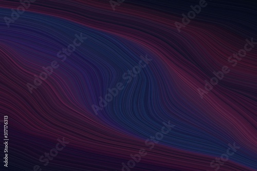 abstract clean lines and waves background with very dark blue, very dark violet and very dark magenta colors. art for sale. good wallpaper or canvas design