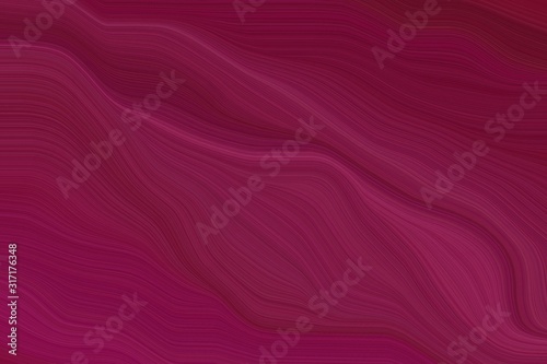 abstract clean and fluid lines and waves wallpaper background with dark pink, dark moderate pink and dark red colors. art for sale. can be used as texture, background or wallpaper