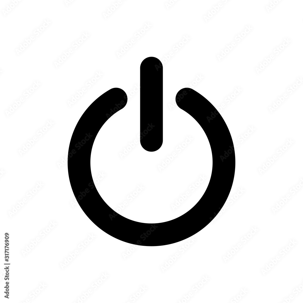 Power Button Symbol Icon Vector Design Illustration EPS 10 Power Button Symbol Icon Vector Design Illustration EPS 10