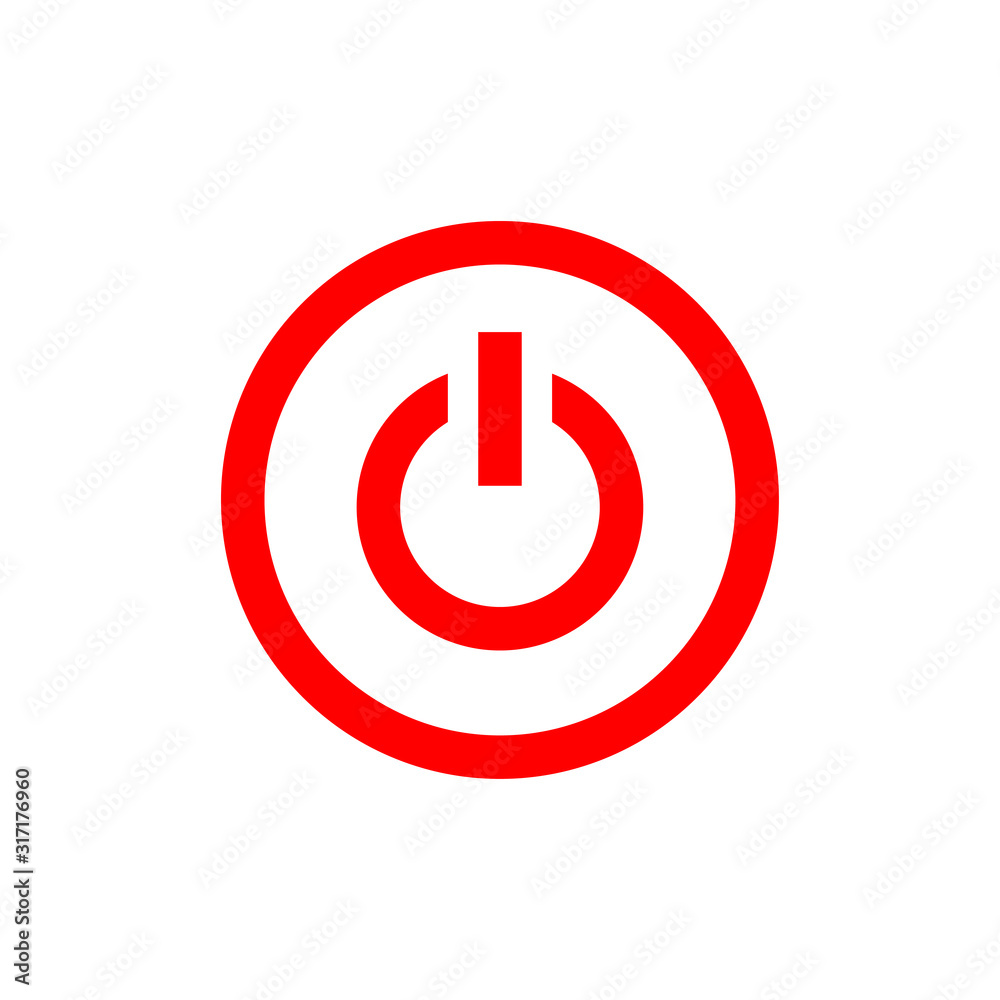 Power Button Symbol Icon Vector Design Illustration EPS 10 Power Button Symbol Icon Vector Design Illustration EPS 10