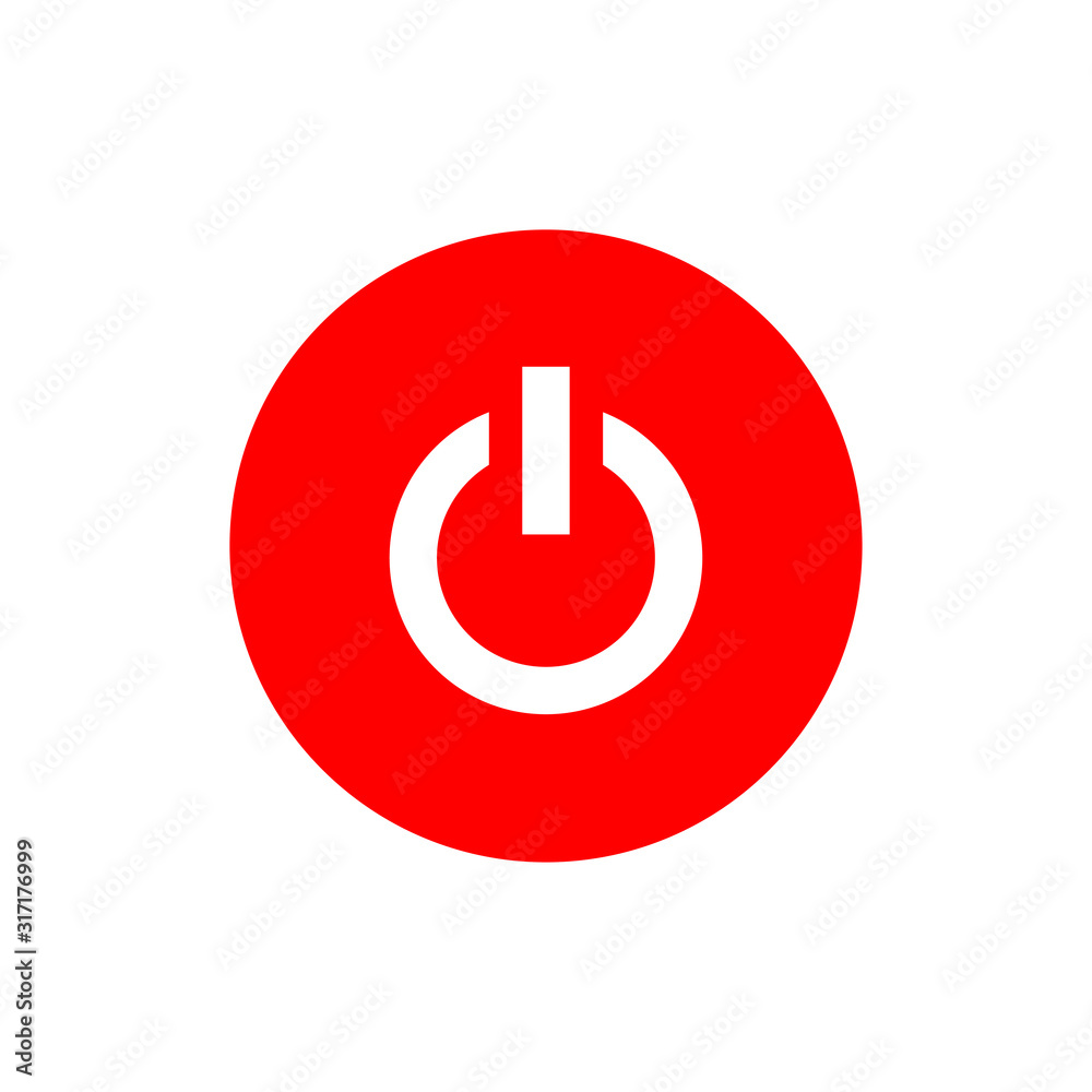 Power Button Symbol Icon Vector Design Illustration EPS 10 Power Button Symbol Icon Vector Design Illustration EPS 10