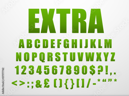 Modern Font Readable Text