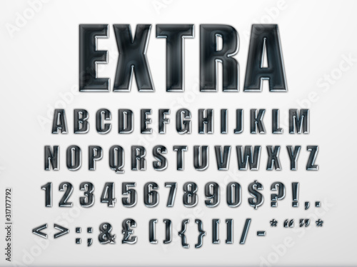 Modern Font Readable Text