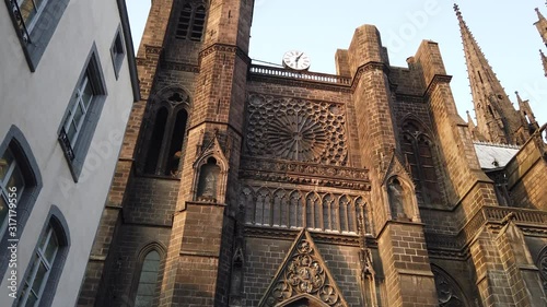 Clermont-Ferrand, France- Cathedral at Dawn