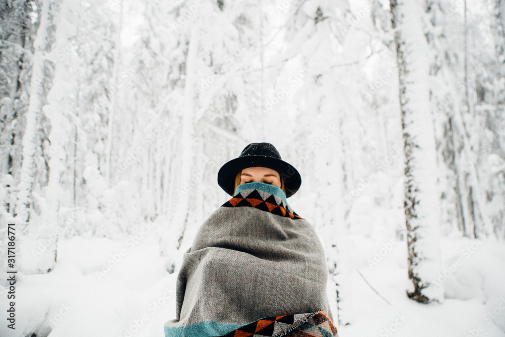 Siberian freedom boho girl mood and lifestyle 