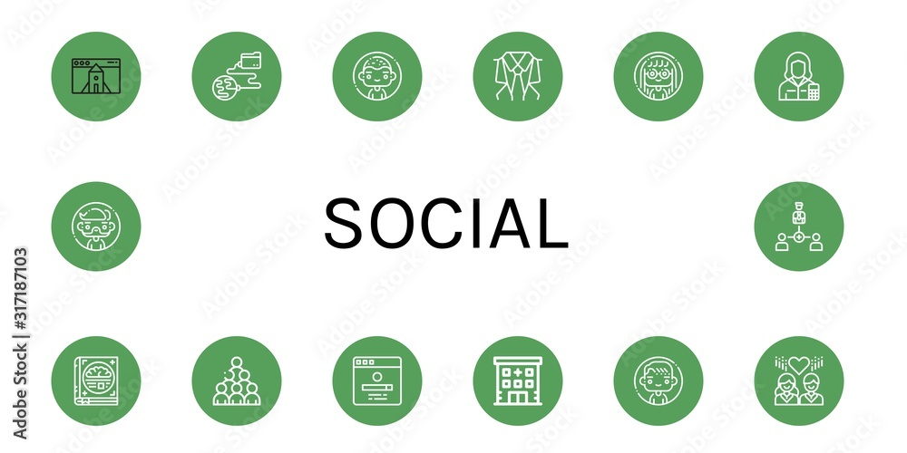 social icon set