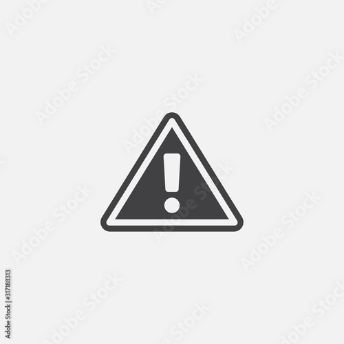 Free Download Attention sign, Warning caution board, Alert icon, Danger symbol, danger warning sign, emergency alert, Caution vector icon illustration - GFXLoad
