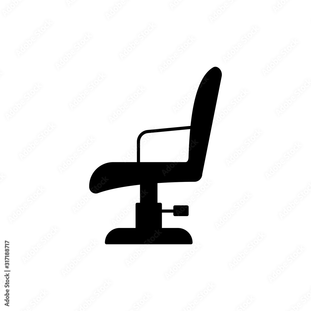 Barber chair icon. Universal icon for web and mobile application. Design template vector Barber chair icon. Universal icon for web and mobile application. Design template vector